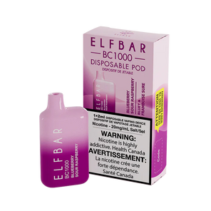 Blueberry Sour Raspberry Elfbar BC 1000 Disposable Vape