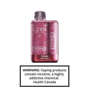 Juicy Peach ELFBAR TE5000 Disposable Vape