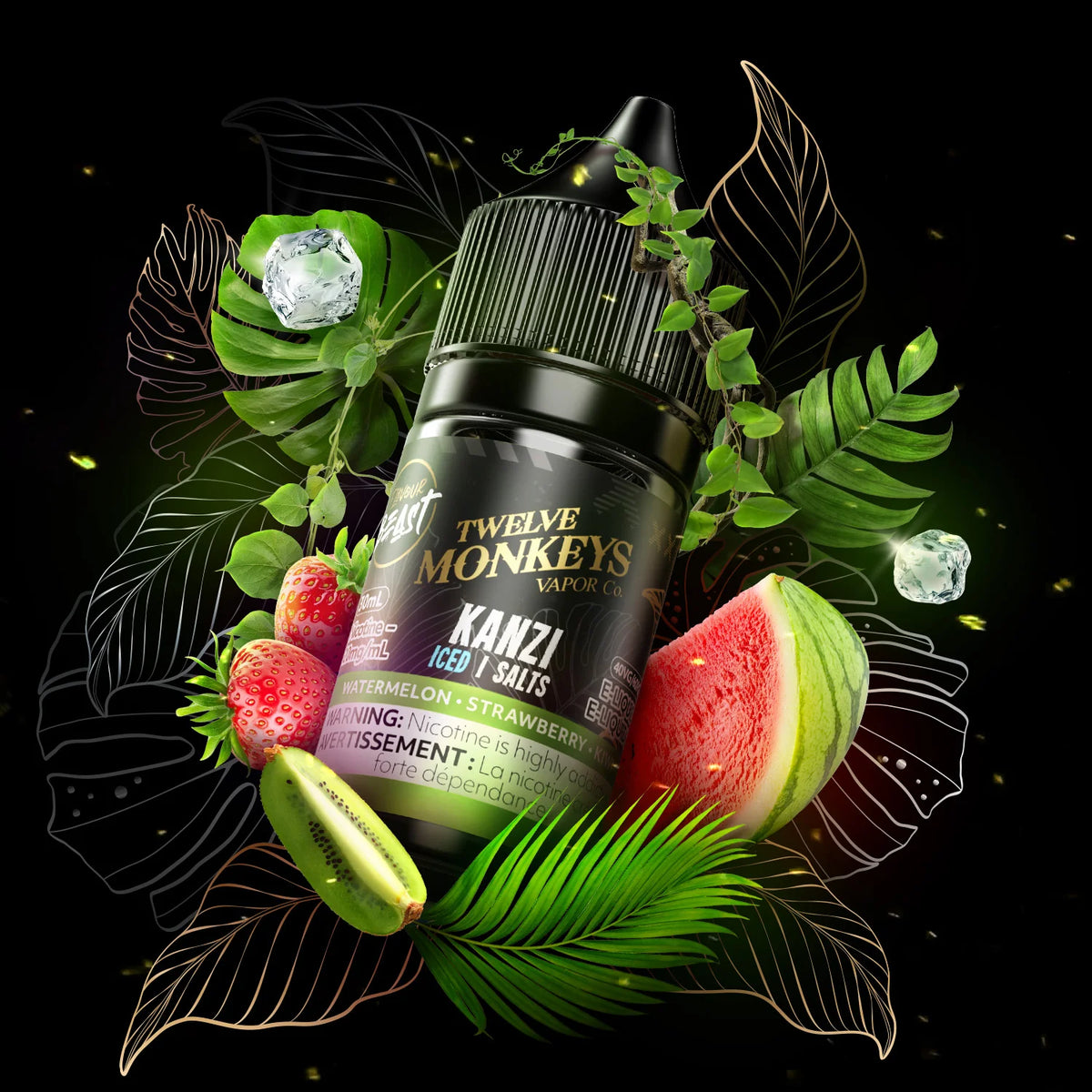 TWELVE MONKEYS X FLAVOUR BEAST E-JUICE