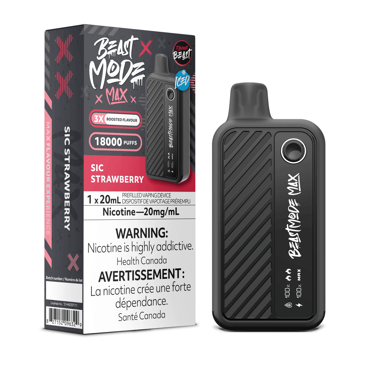 FLAVOUR BEAST - BEAST MODE MAX - 18K PUFFS