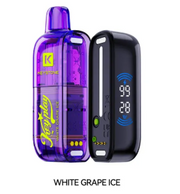 White Grape Ice Vfeel Key Play 45000 Vape