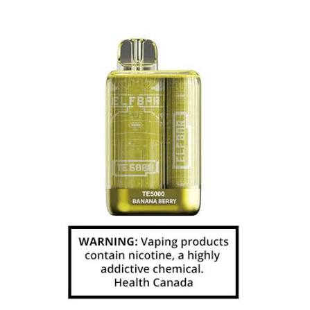 Banana Berry ELFBAR TE5000 Disposable Vape