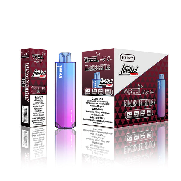 Blackberry Ice Vfeel V1 6K Disposable Vape