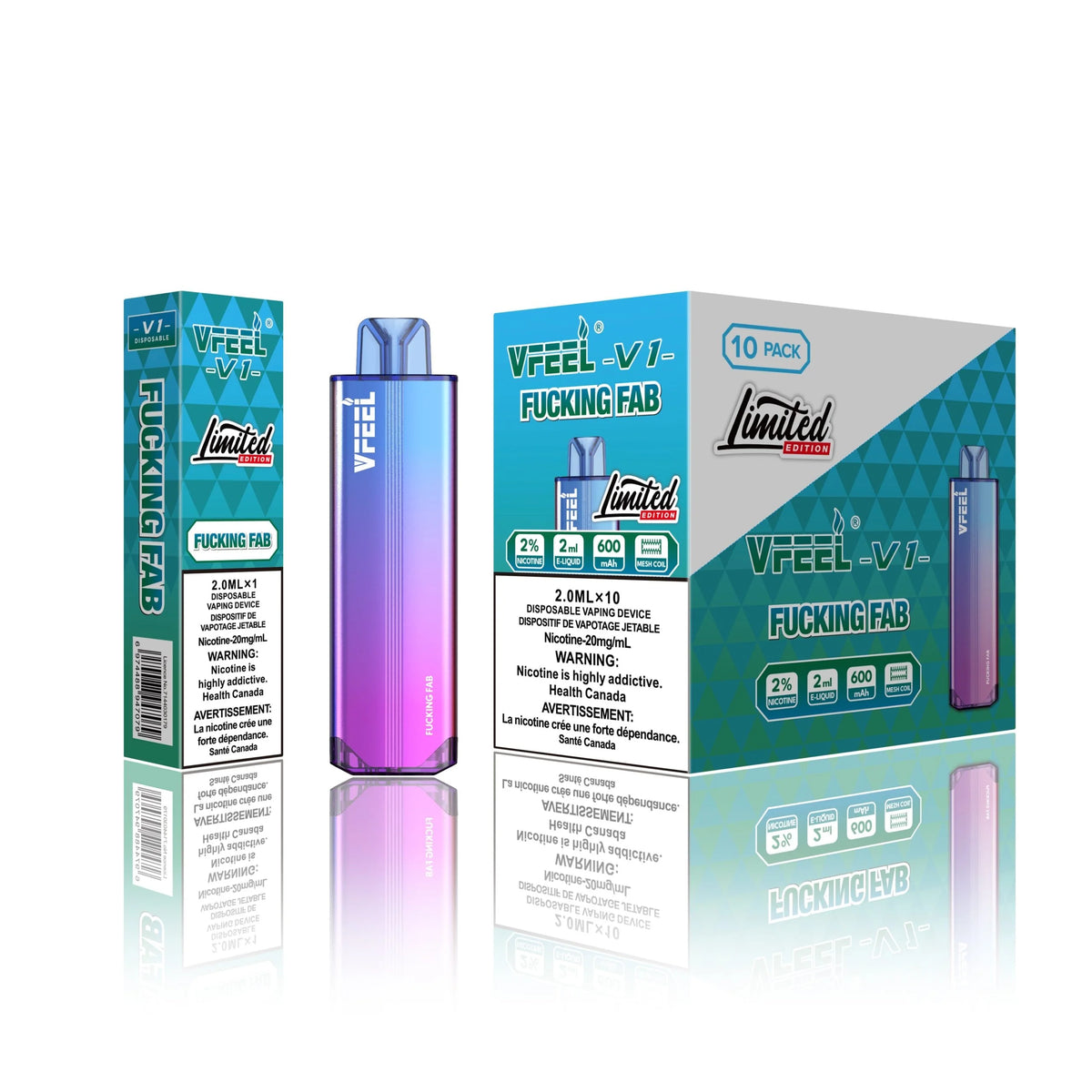 Fucking Fab Vfeel V1 6K Disposable Vape