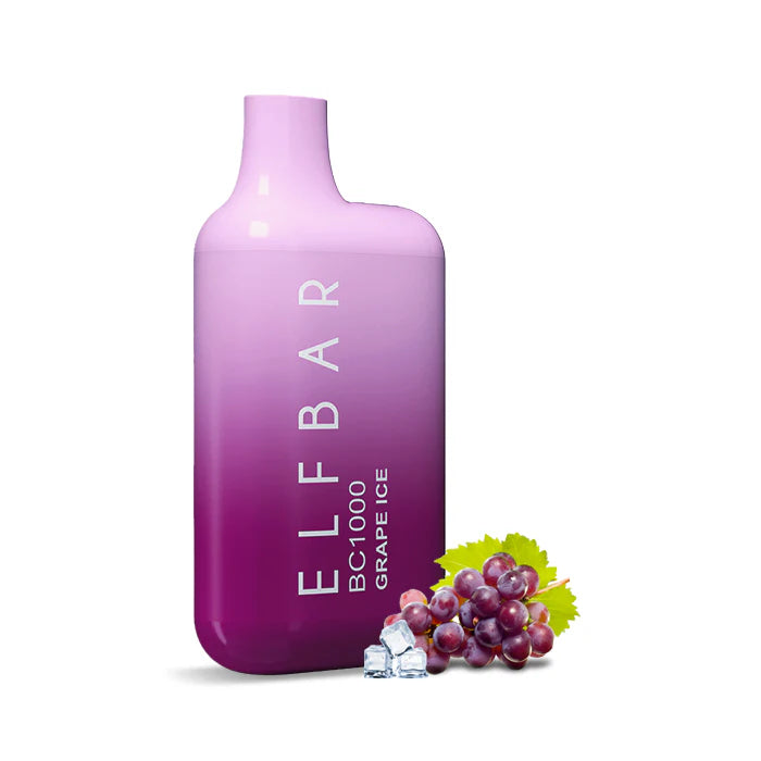Grape Ice Elfbar BC 1000 Disposable Vape