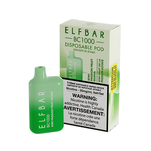 Kiwi Passion Guava Elfbar BC 1000 Disposable Vape
