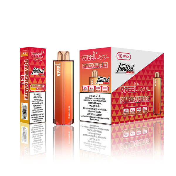 Pomegranate Ice Vfeel V1 6K Disposable Vape