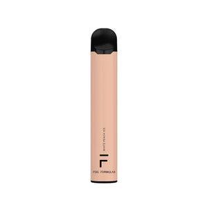 White Peach Ice Fog Formulas 1600 Vape