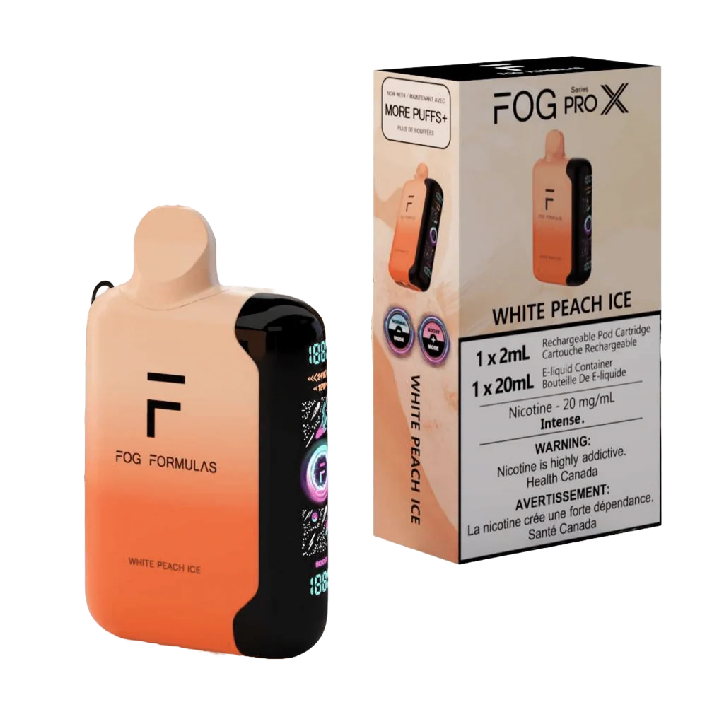 White Peach Ice Fog Pro X 50k