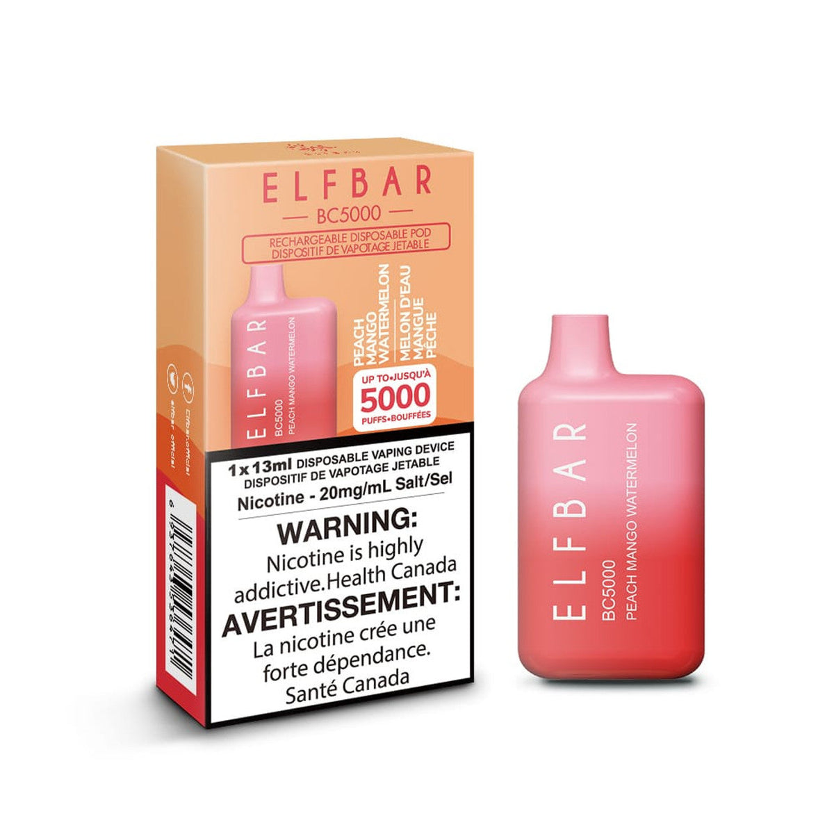 ELFBAR BC 5000 DISPOSABLE VAPE