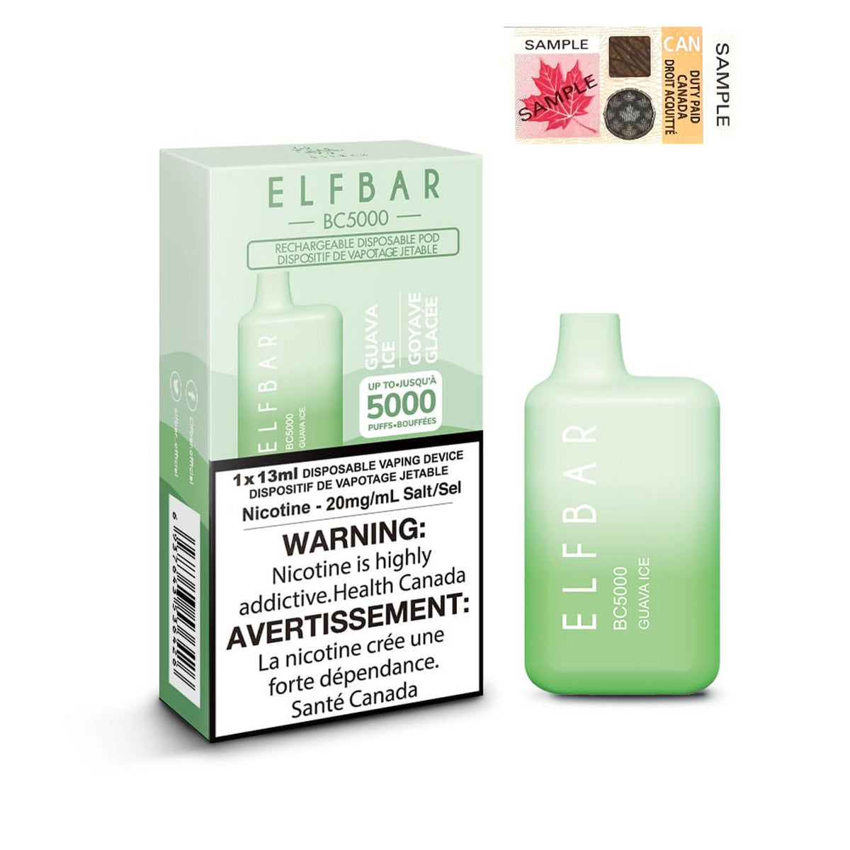 ELFBAR BC 5000 DISPOSABLE VAPE