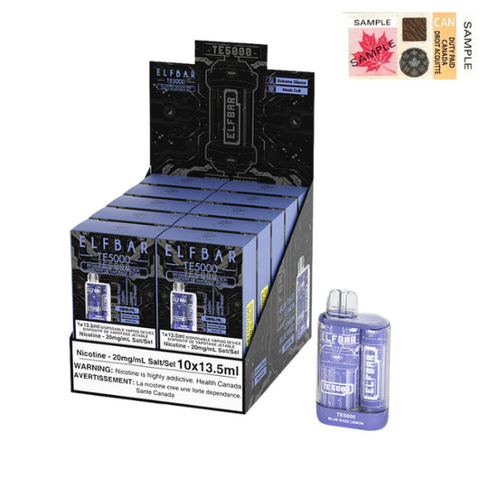 Blue Razz Lemon ELFBAR TE5000 Disposable Vapes