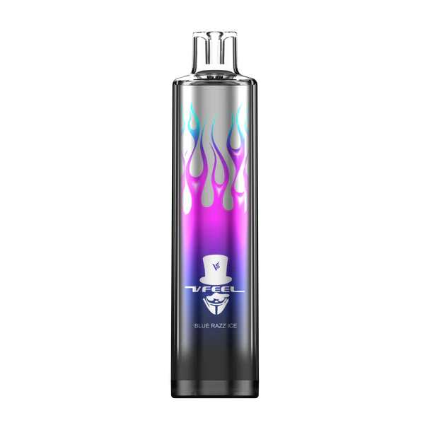 Blue Razz Peach Ice Vfeel Reckless 4K Vape