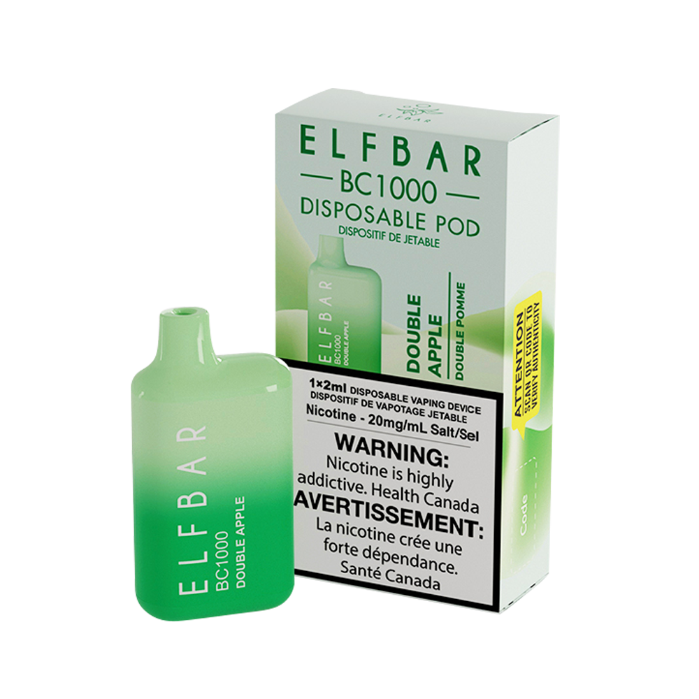 Double Apple Elfbar BC 1000 Disposable Vape