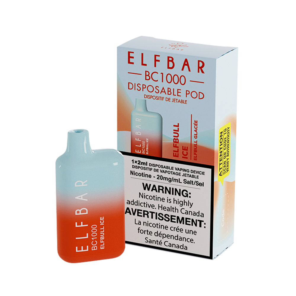 Elfbull Ice Elfbar BC 1000 Disposable Vape