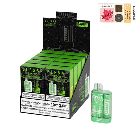 Pineapple Watermelon Ice ELFBAR TE5000 Disposable Vapes