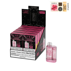 Strawberry Ice ELFBAR TE5000 Disposable Vapes