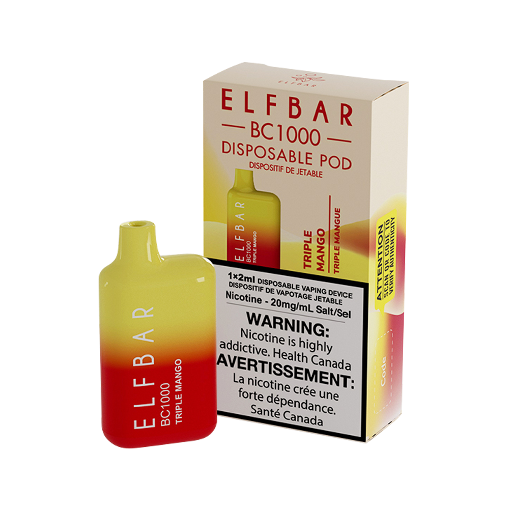 Triple Mango Elfbar BC 1000 Disposable Vape