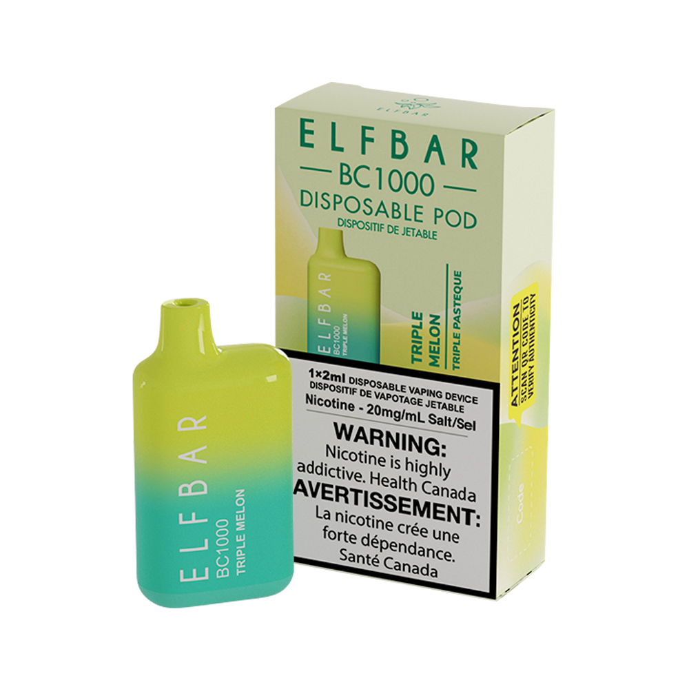 Triple Melon Elfbar BC 1000 Disposable Vape